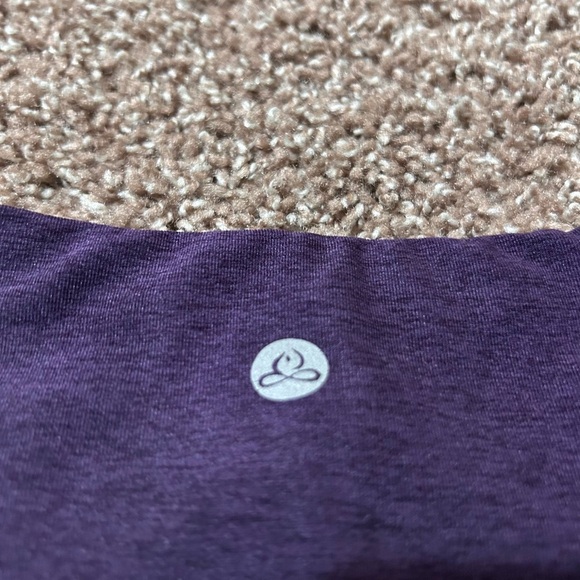 Apana Purple Leggings with Elastic Waistband - Picture 10 of 11